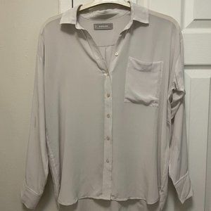 Everlane Clean Silk Relaxed Shirt Sz. 2